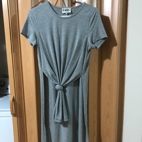 Sabo skirt tie front long tee - Picture 1 of 1